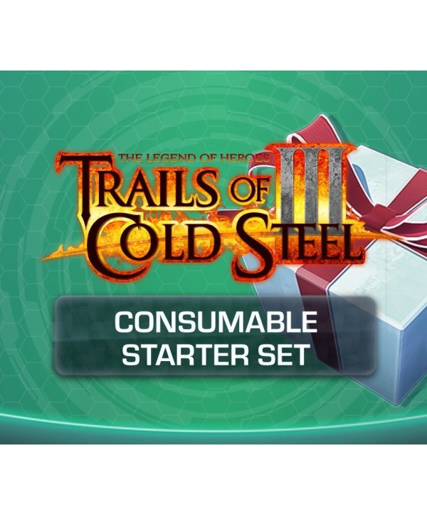 The Legend of Heroes: Trails of Cold Steel III - Consumable Starter Set DLC Steam Key GLOBAL